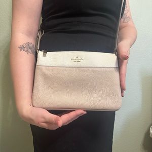 Kate Spade Triple Compartment Gussett Crossbody